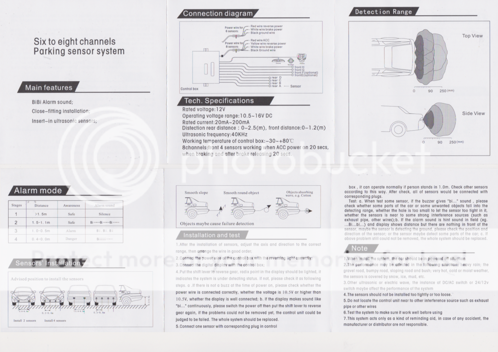 Aftermarket Front & Rear Parking Sensors Install The Nissan Club